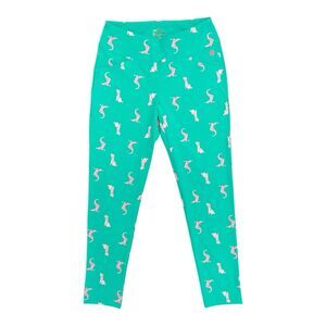 Lilly Pulitzer Corso Pant UPF 50+ Spearmint Par Tee Animals Golf Size 2